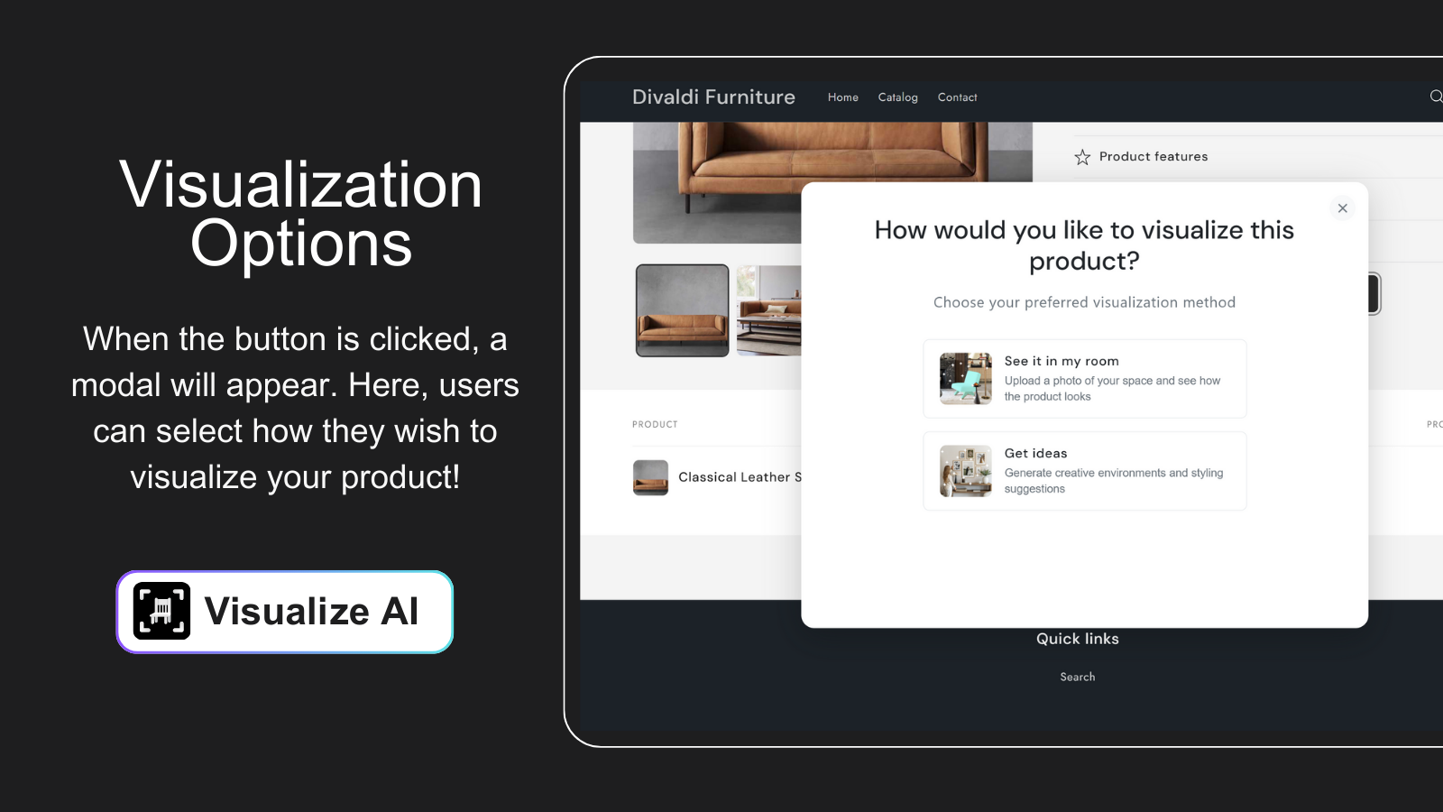 Multiple AI Visualization methods!