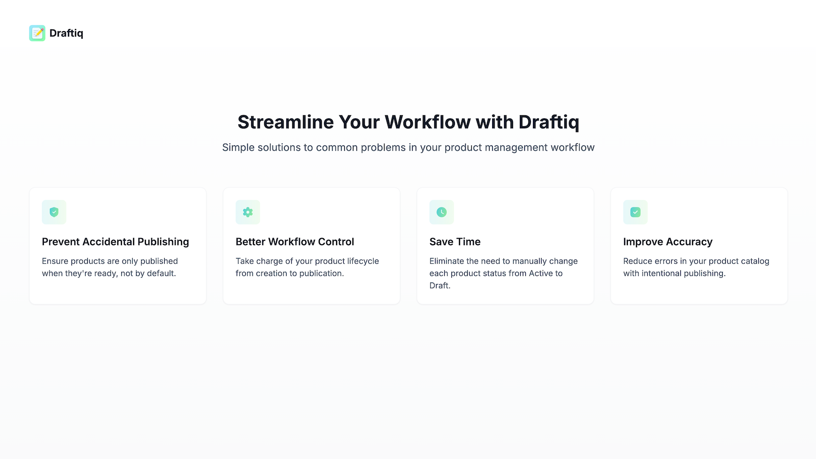 Designed to Simplify Product Workflows