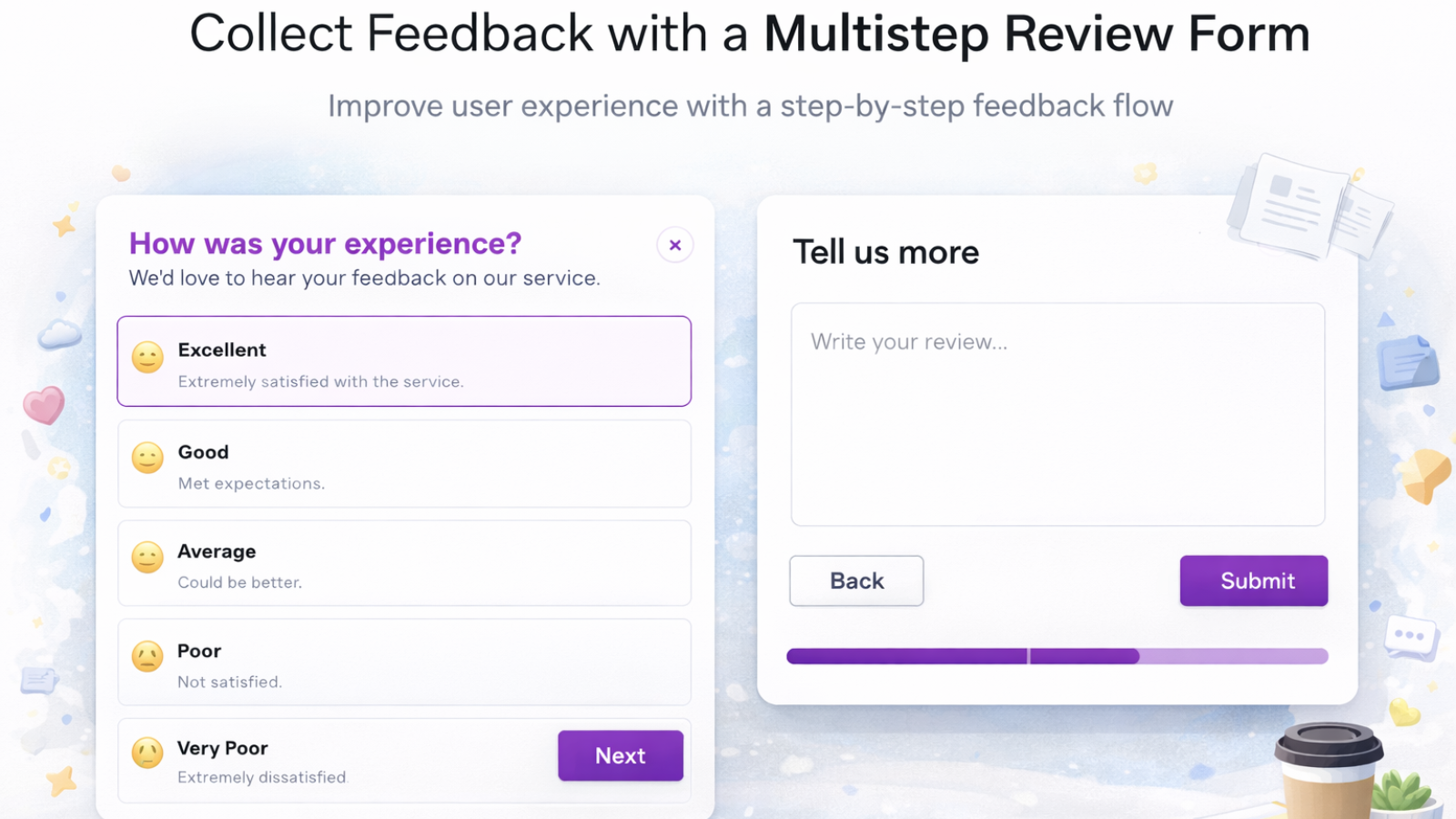 MultiStep Review Form