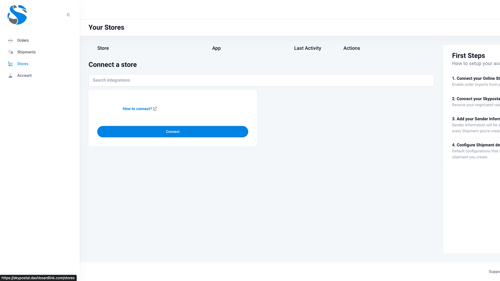 Connect your Shopify Stores