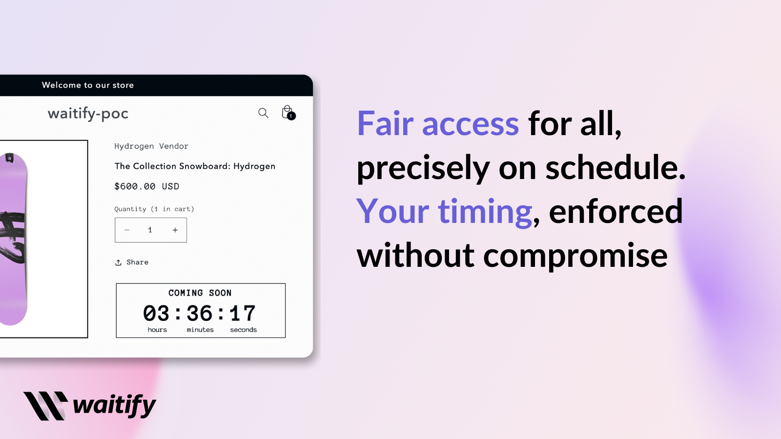 Provide equitable access