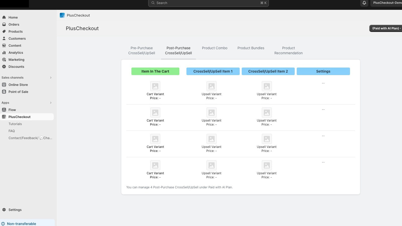 Cross-Sell, CrossSell, Cross-Sale, PlusCheckout, Checkout