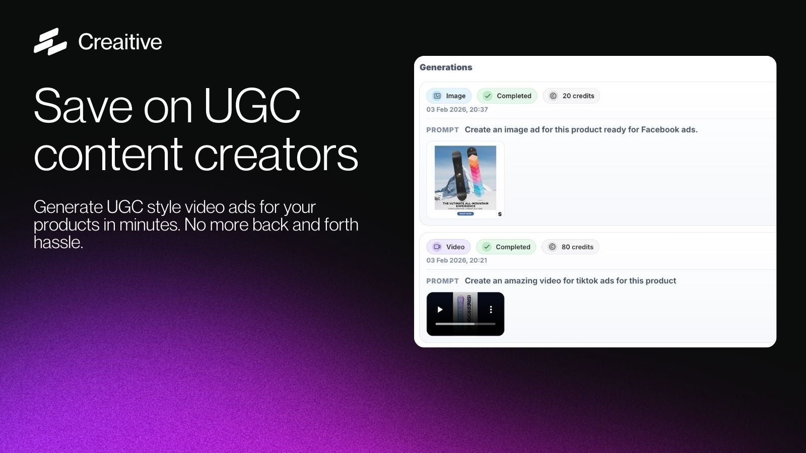 Creaitive: AI Meta Ad Creative