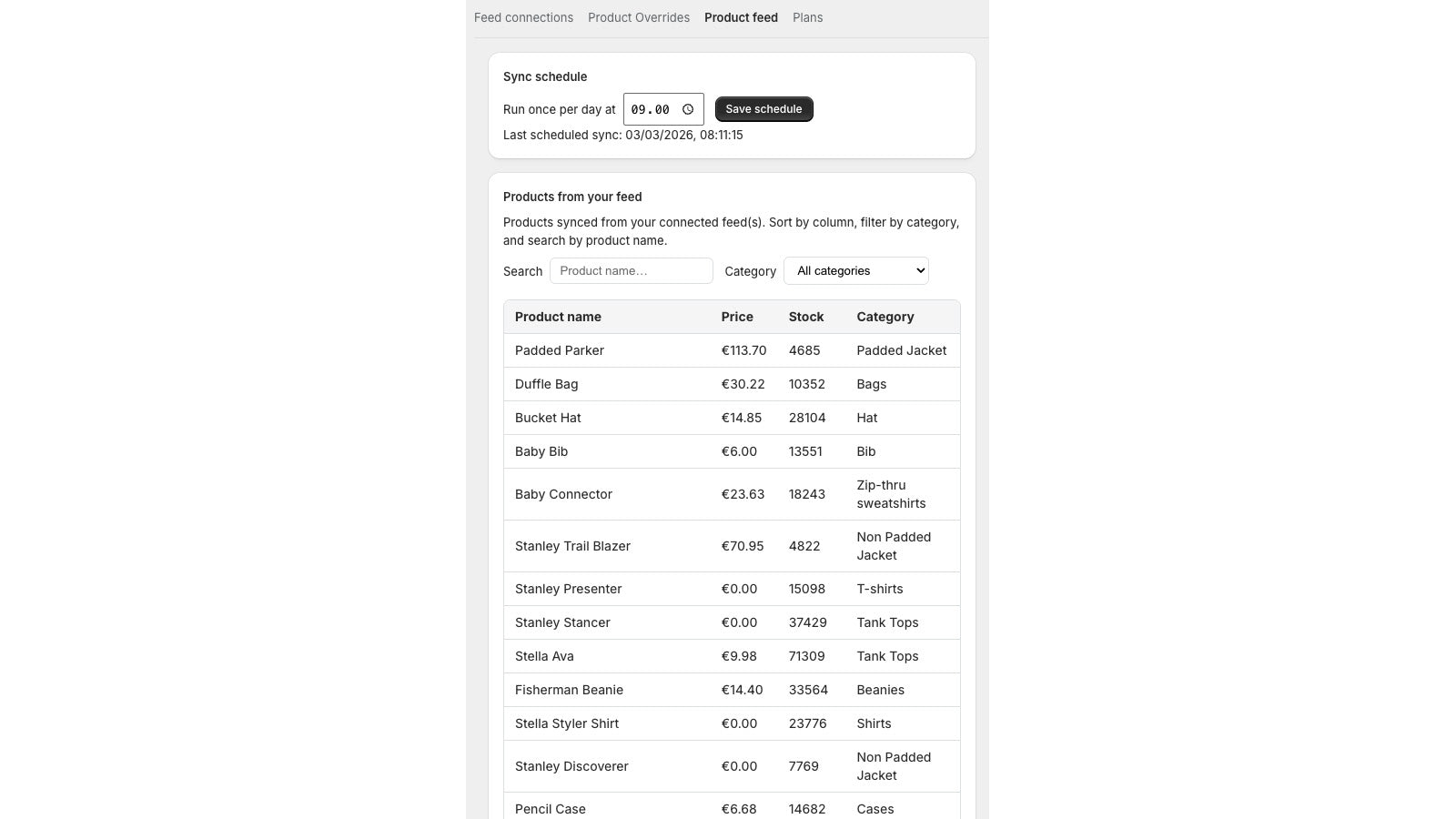 Set update interval (Pro & Enterprice)