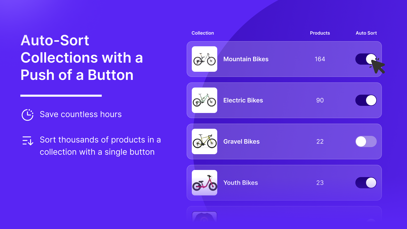Auto Sort collections with a push of a button