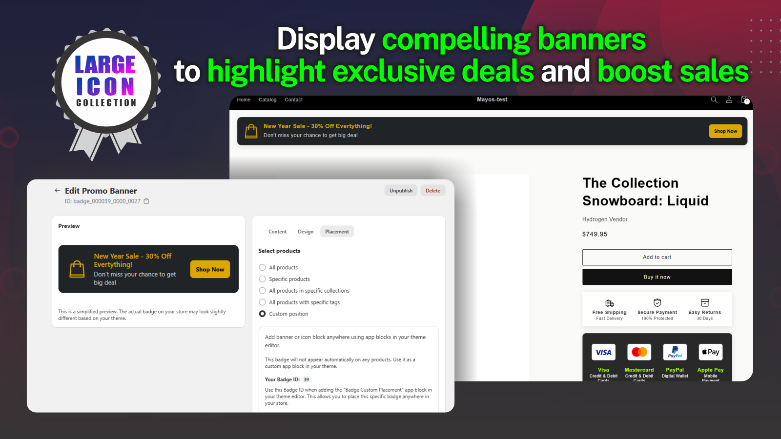 Mayyos Trust Badges & Icons