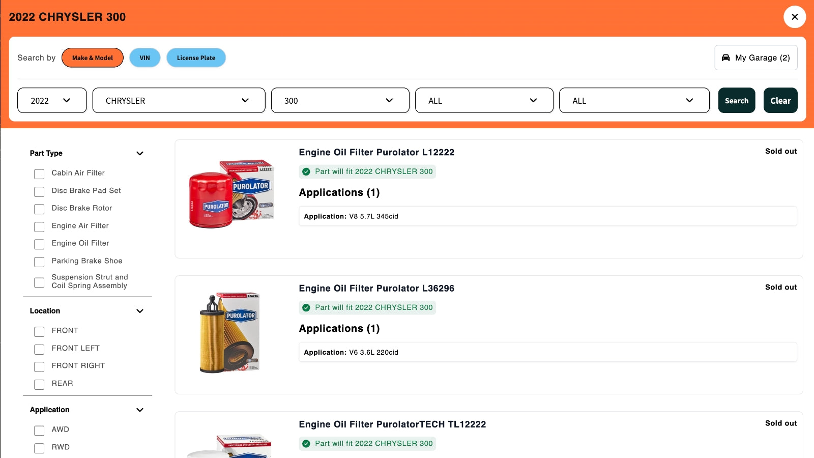 Flexible and dynamic search results based on your catalog