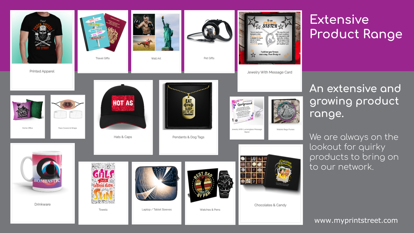 Extensive Product Range