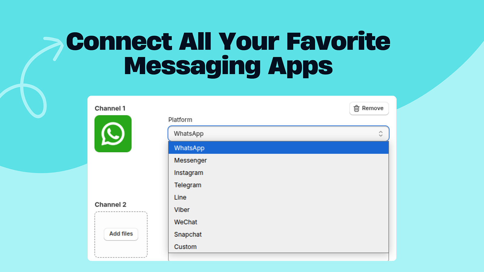 Connect All Your Favorite Messaging Apps