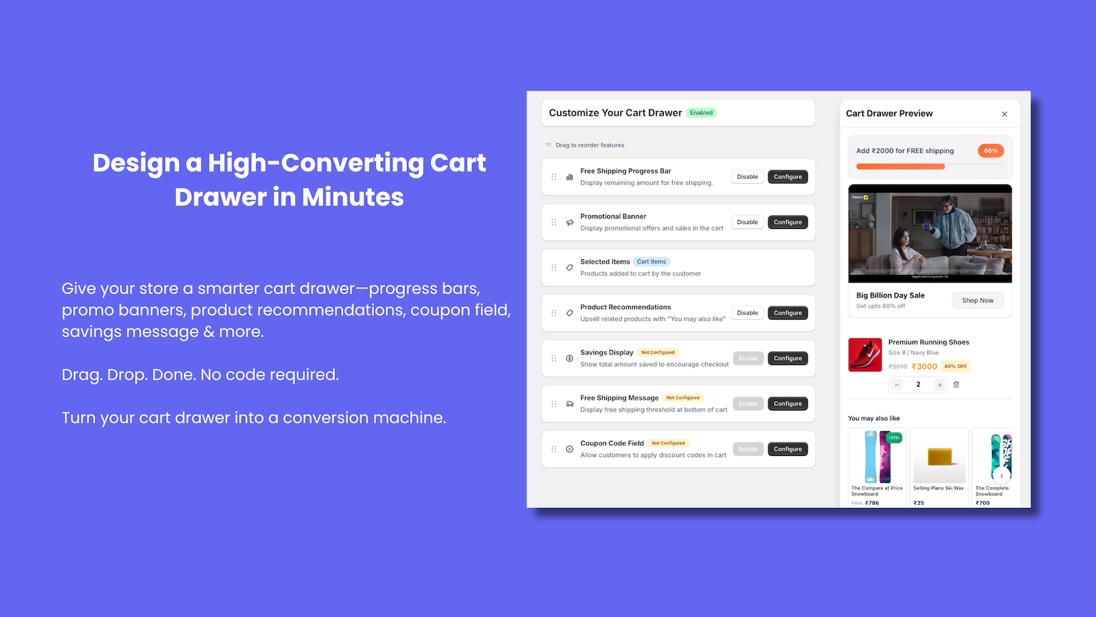 Upsellity AI: Cart Drawer