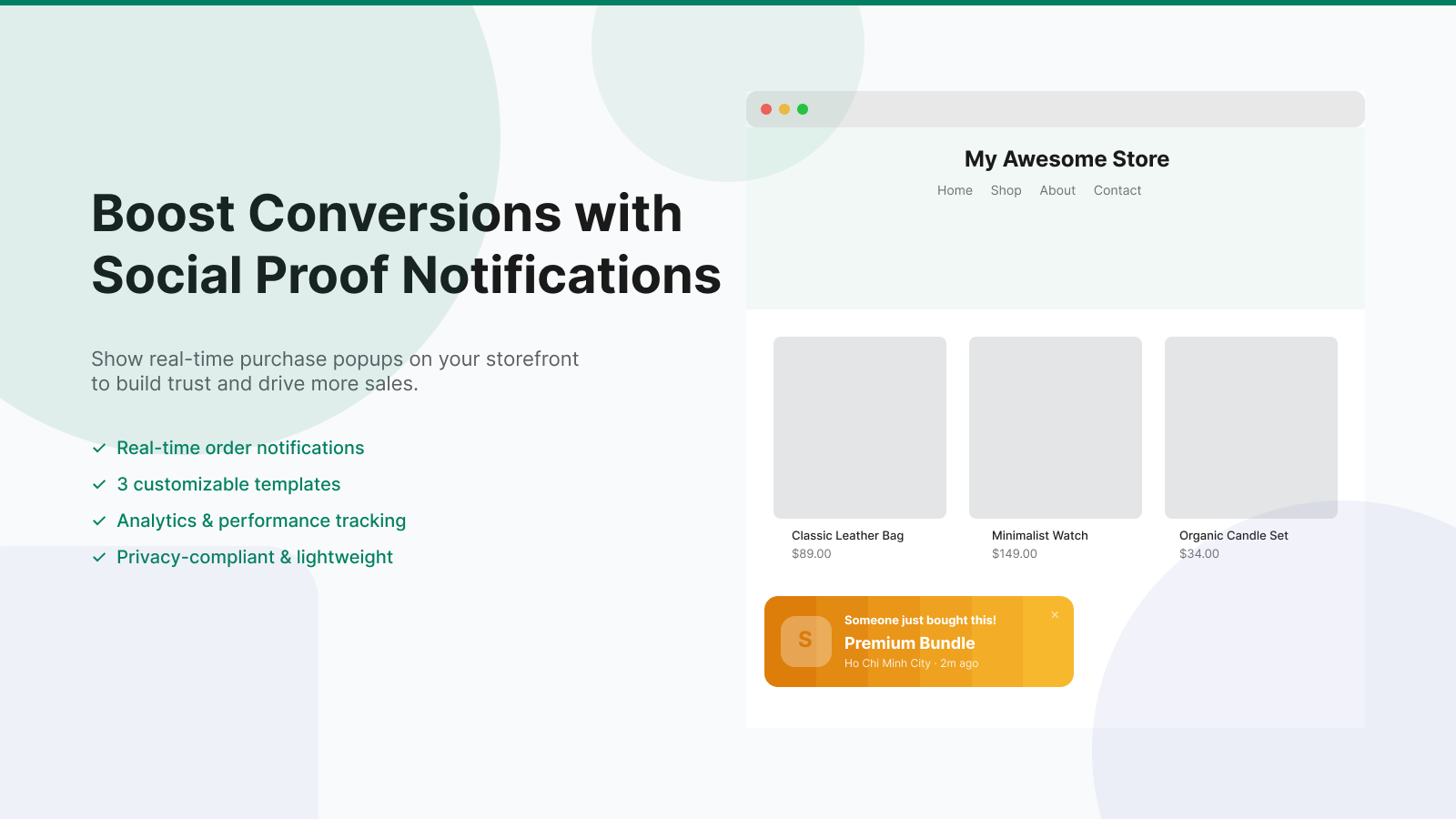 nudge real-time notification