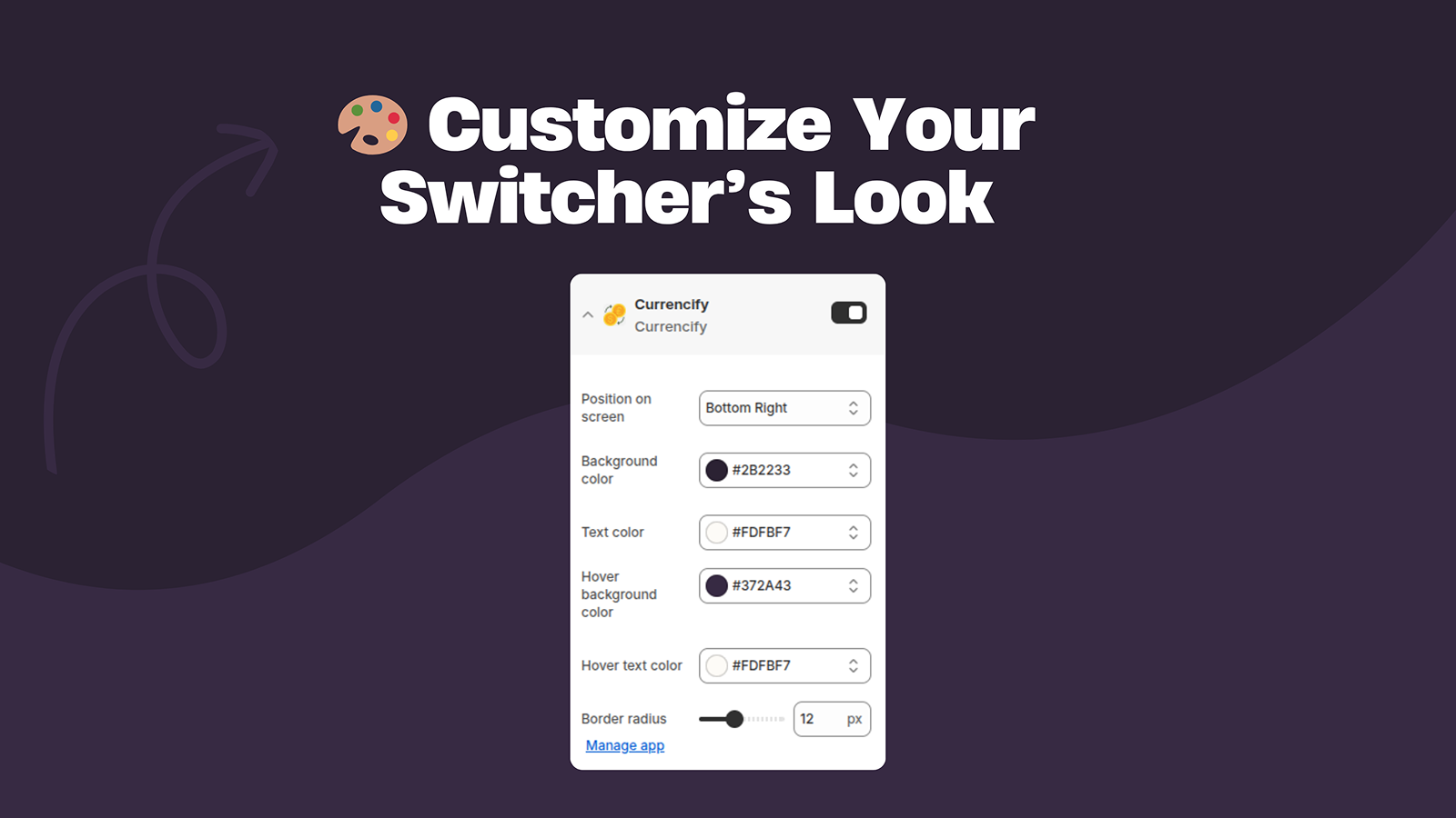 Customize your switcher look
