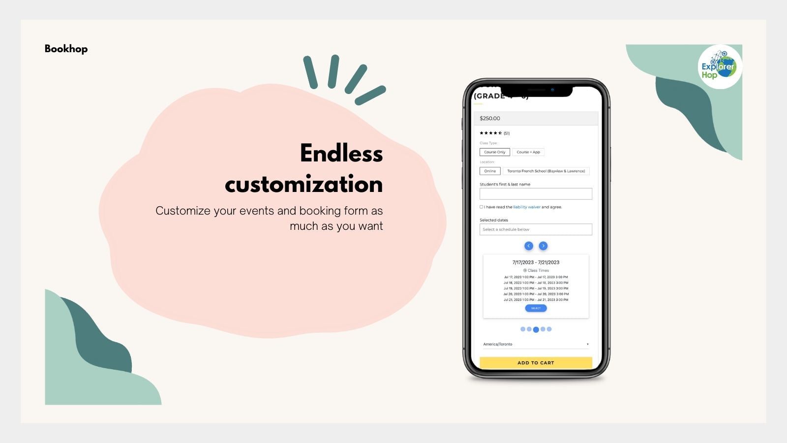 Customize as much as you want
