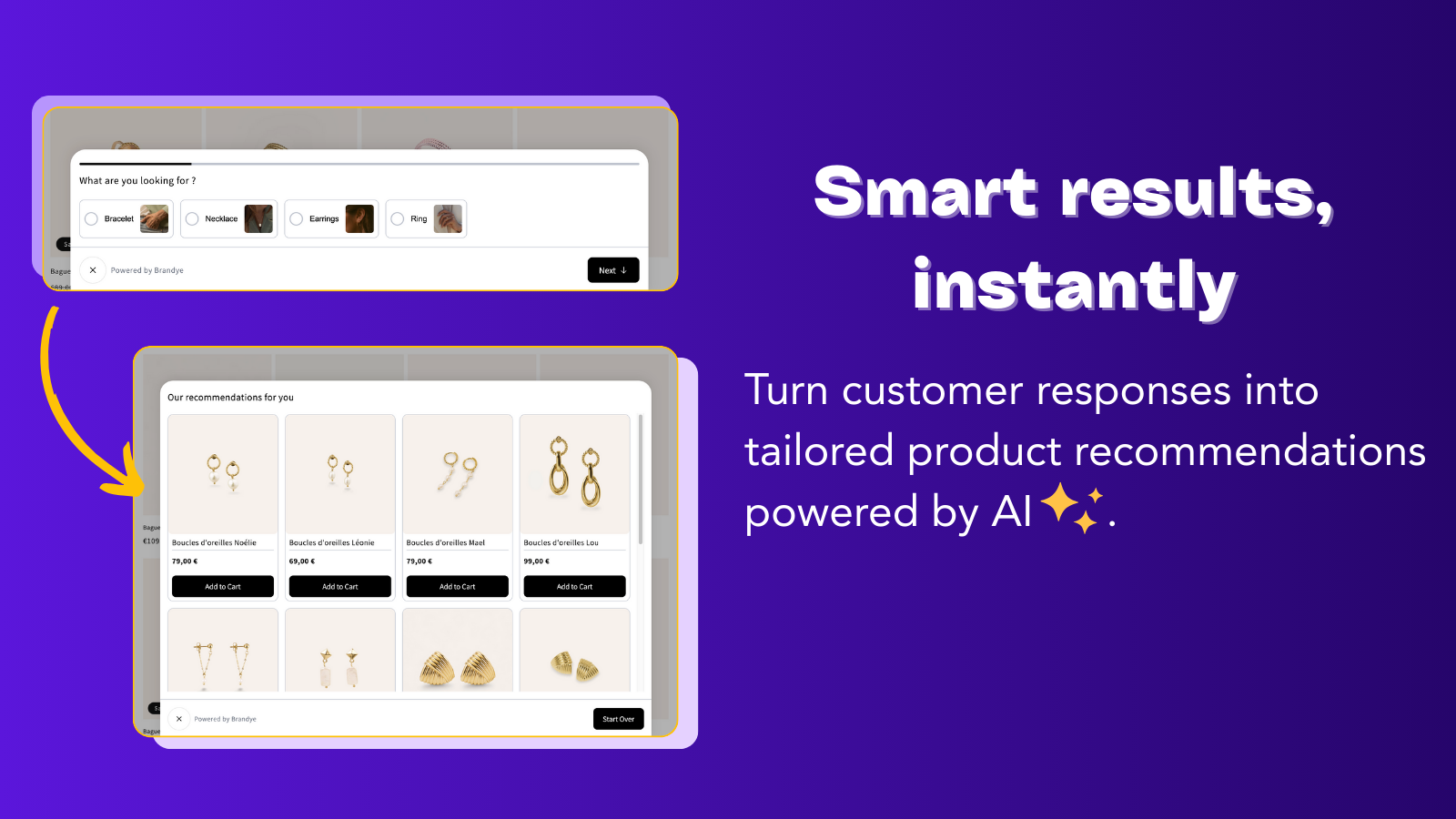 AI turns quiz answers into instant product recommendations