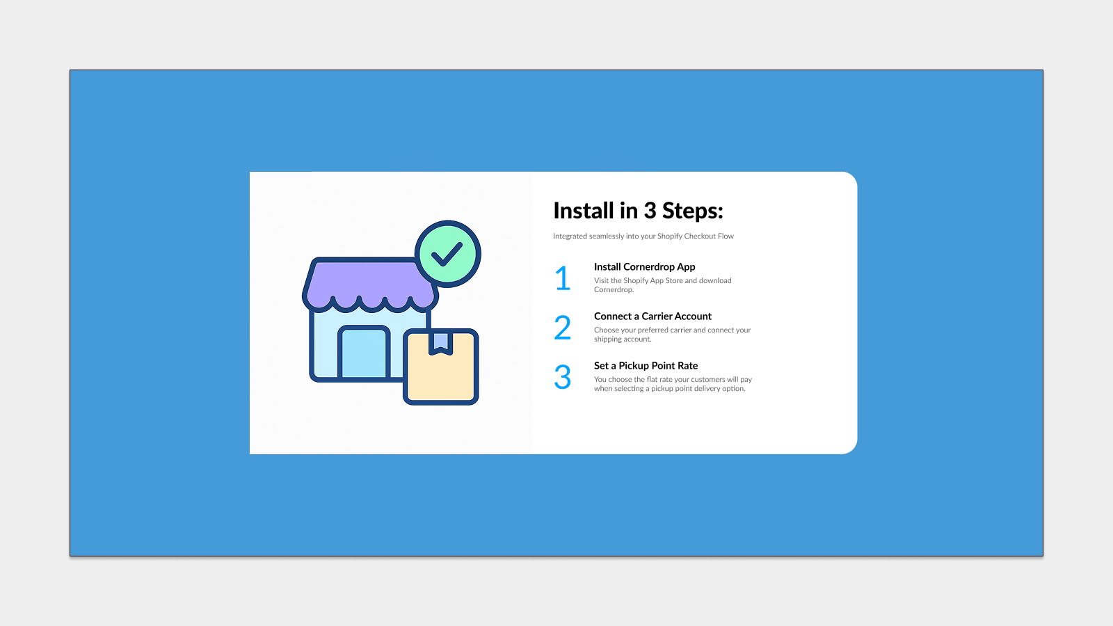 Installation Steps for Pickup Points