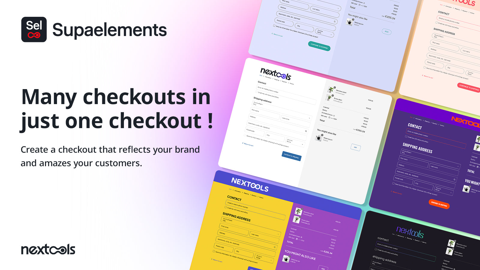 Many checkouts in just one checkout!