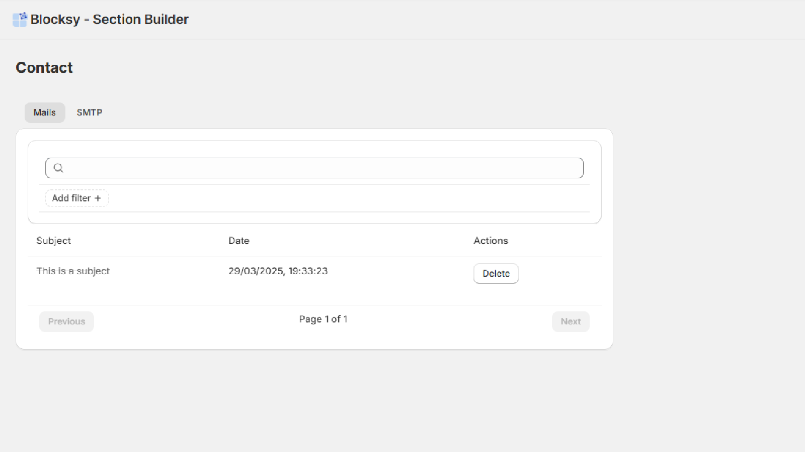 Blocksy Contact Form