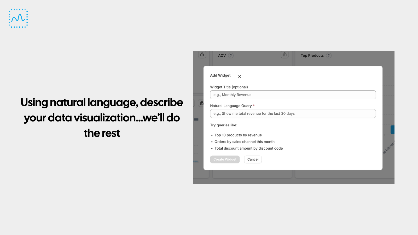 Use natural language to create data visualizations
