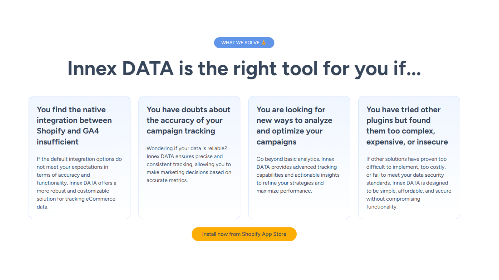 Track all your platforms, campaigns and eCommerce performance