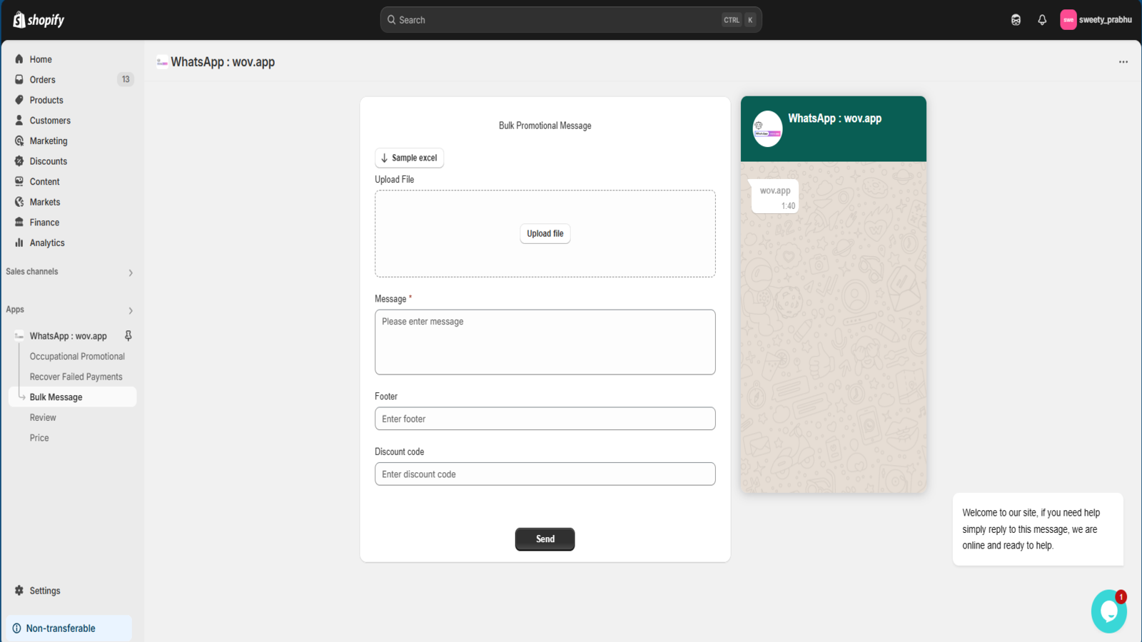 Bulk Promotional Messaging
