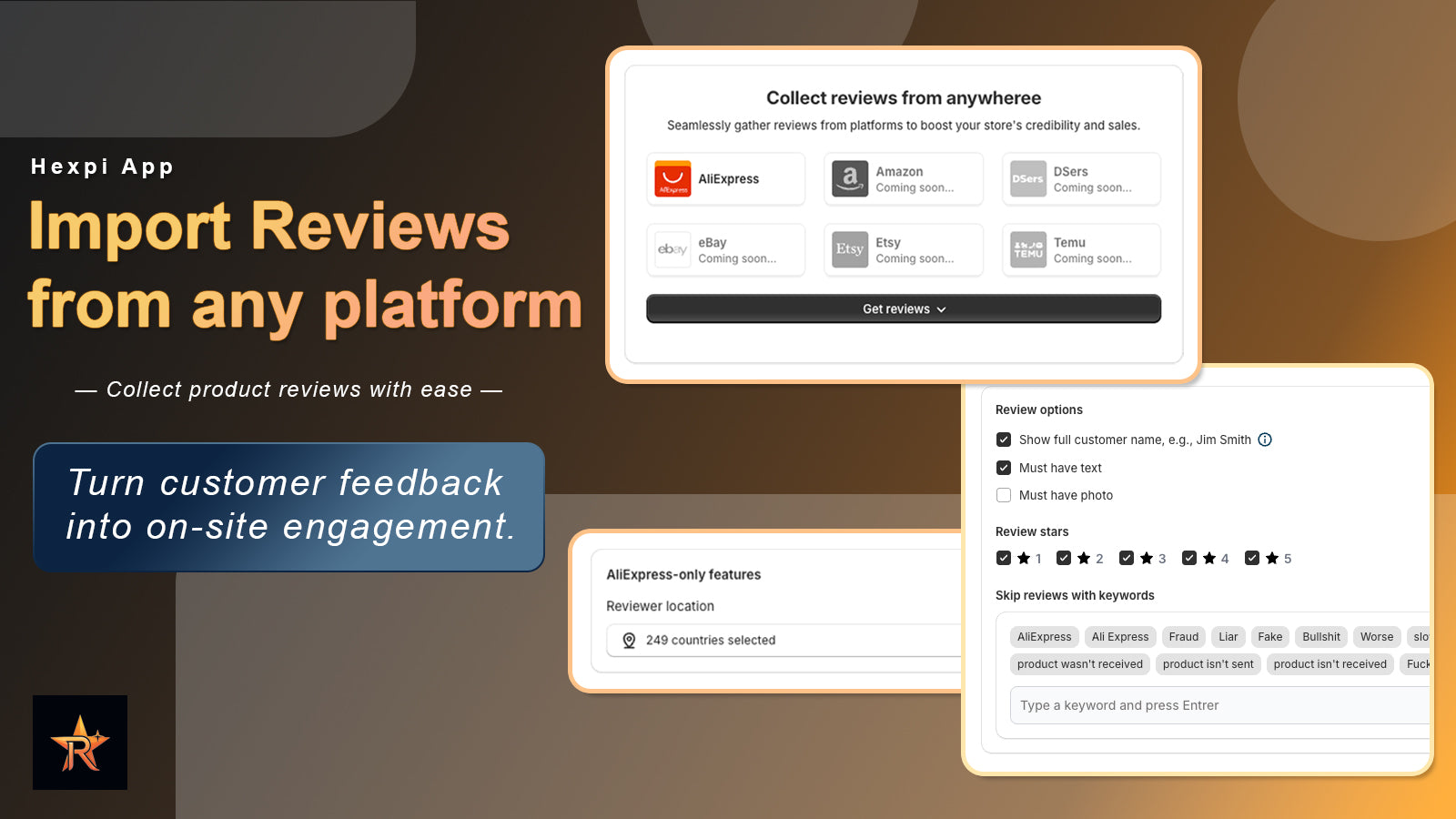 Import Reviews from Any Platforms