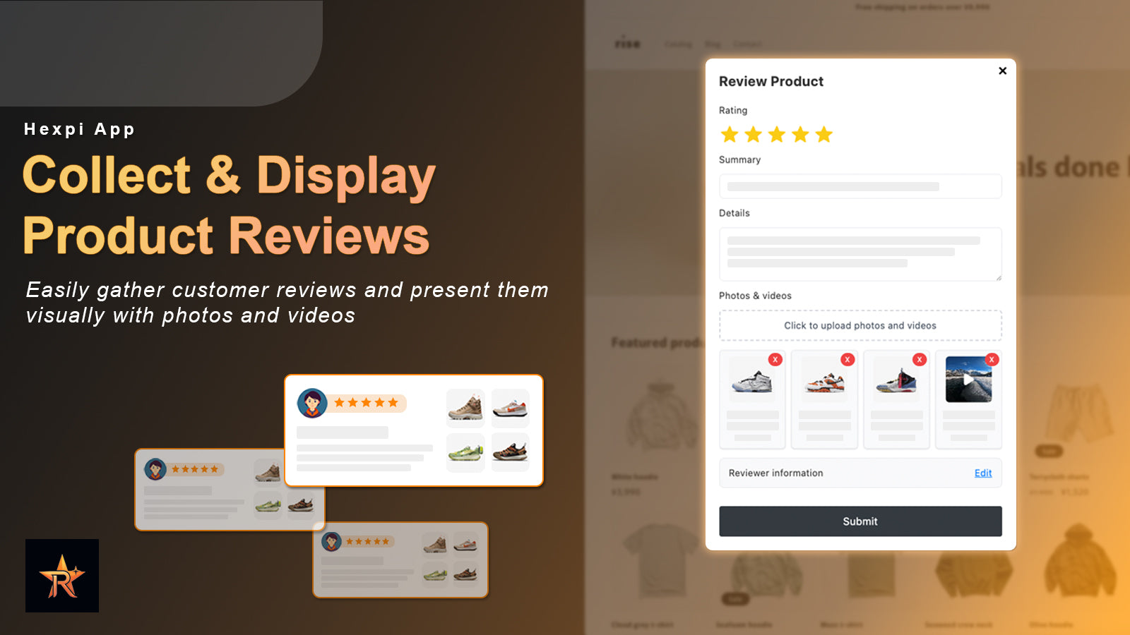 Collect & Display Product Reviews