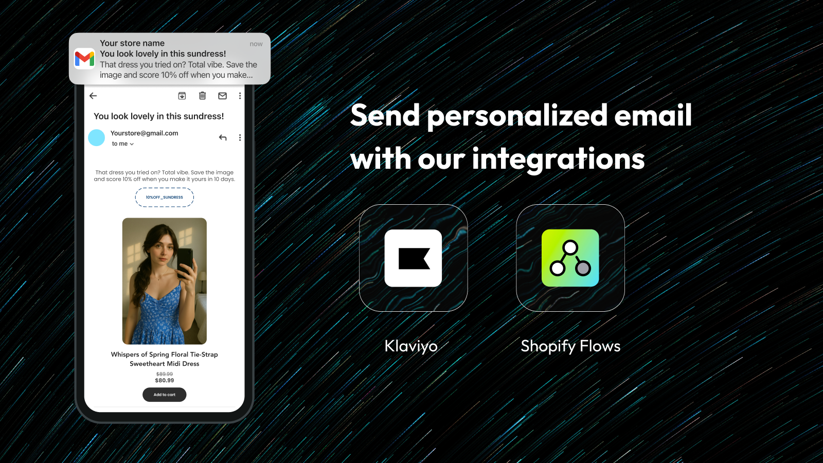 AI Virtual try-on Email Marketing automation