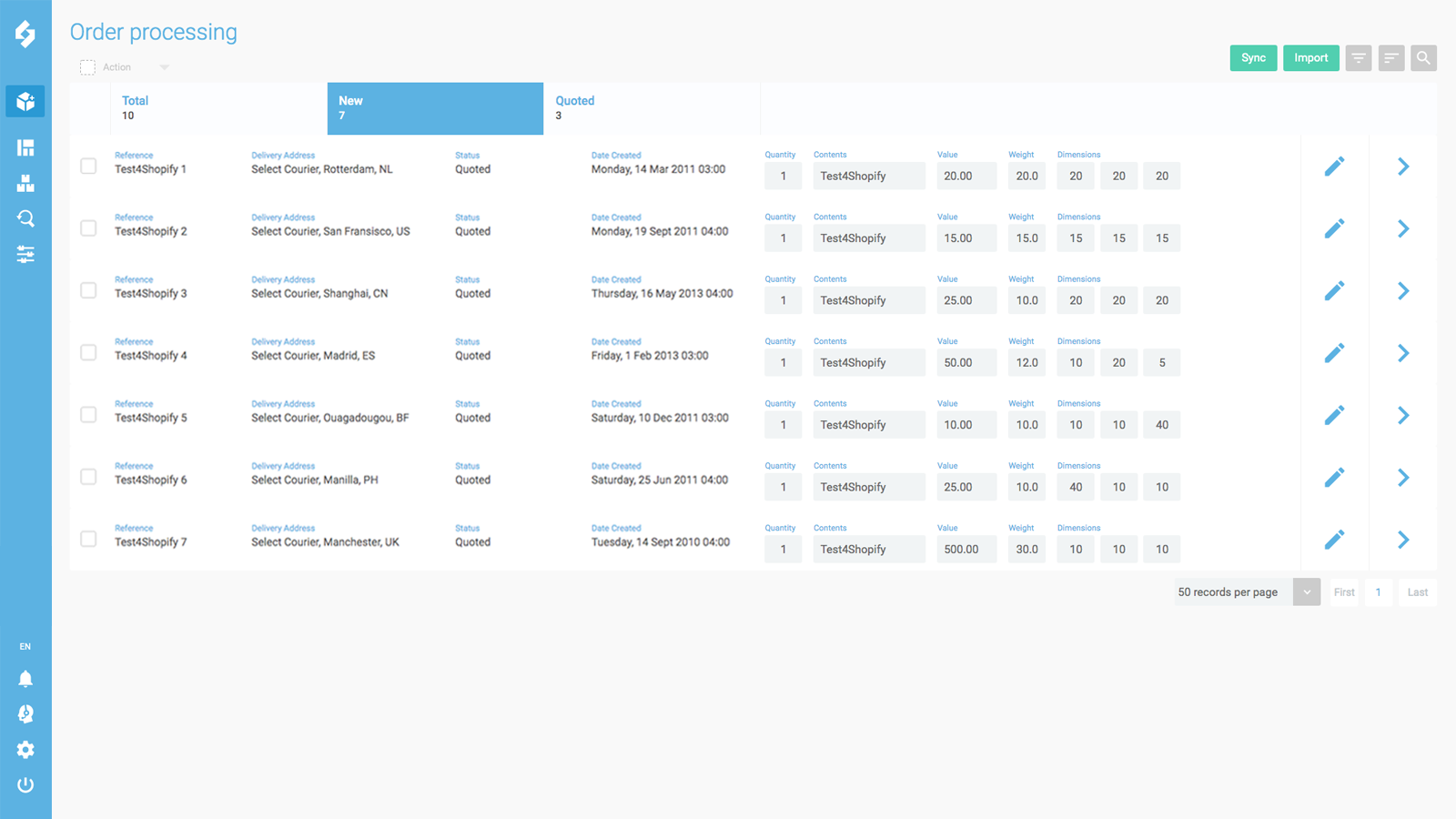 Syncing Shopify Orders