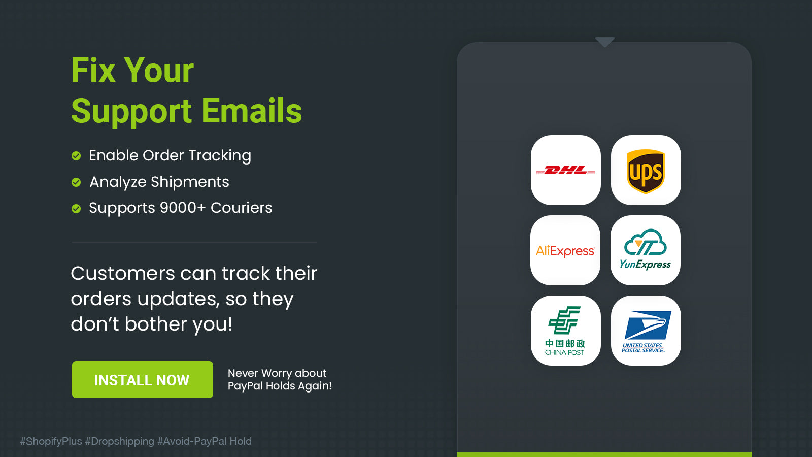 Order Tracking Integration with couriers 