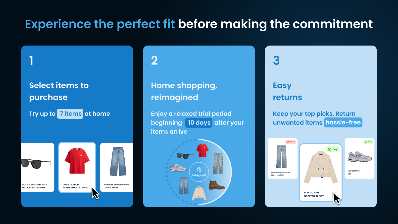 Experience the perfect fit with TryFit for Shopify