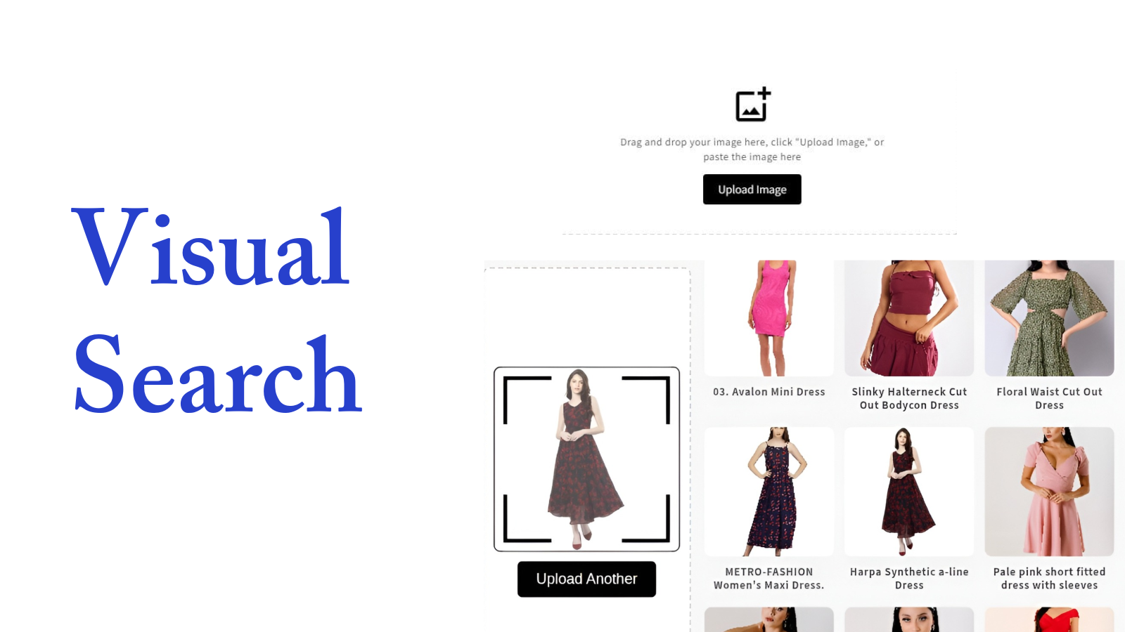 it is visual search features 