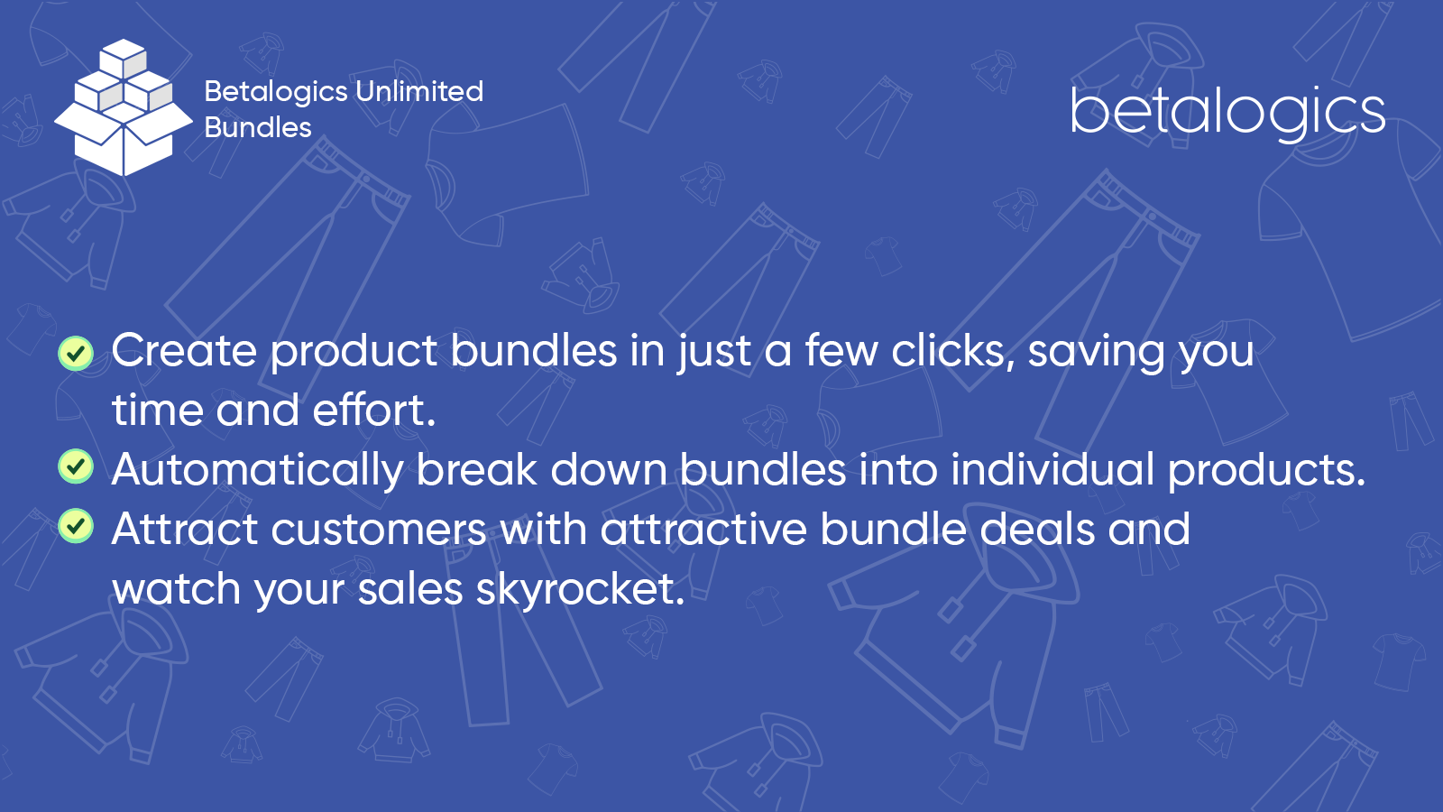 Betalogics Bundle Maker Bundle Detail Page