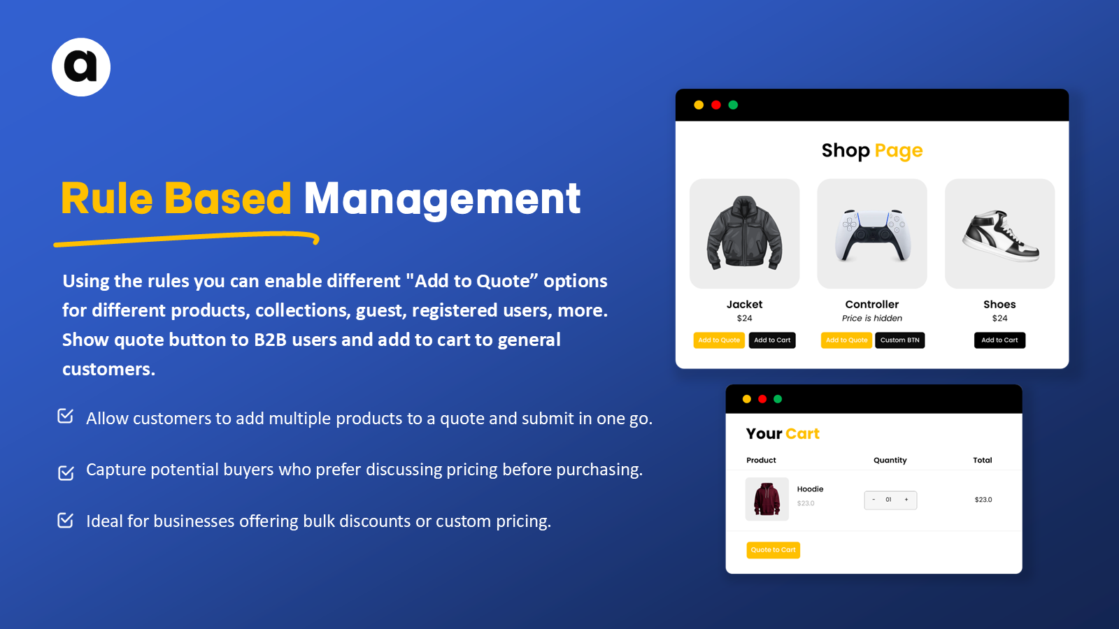 Rule Based Quote Requests