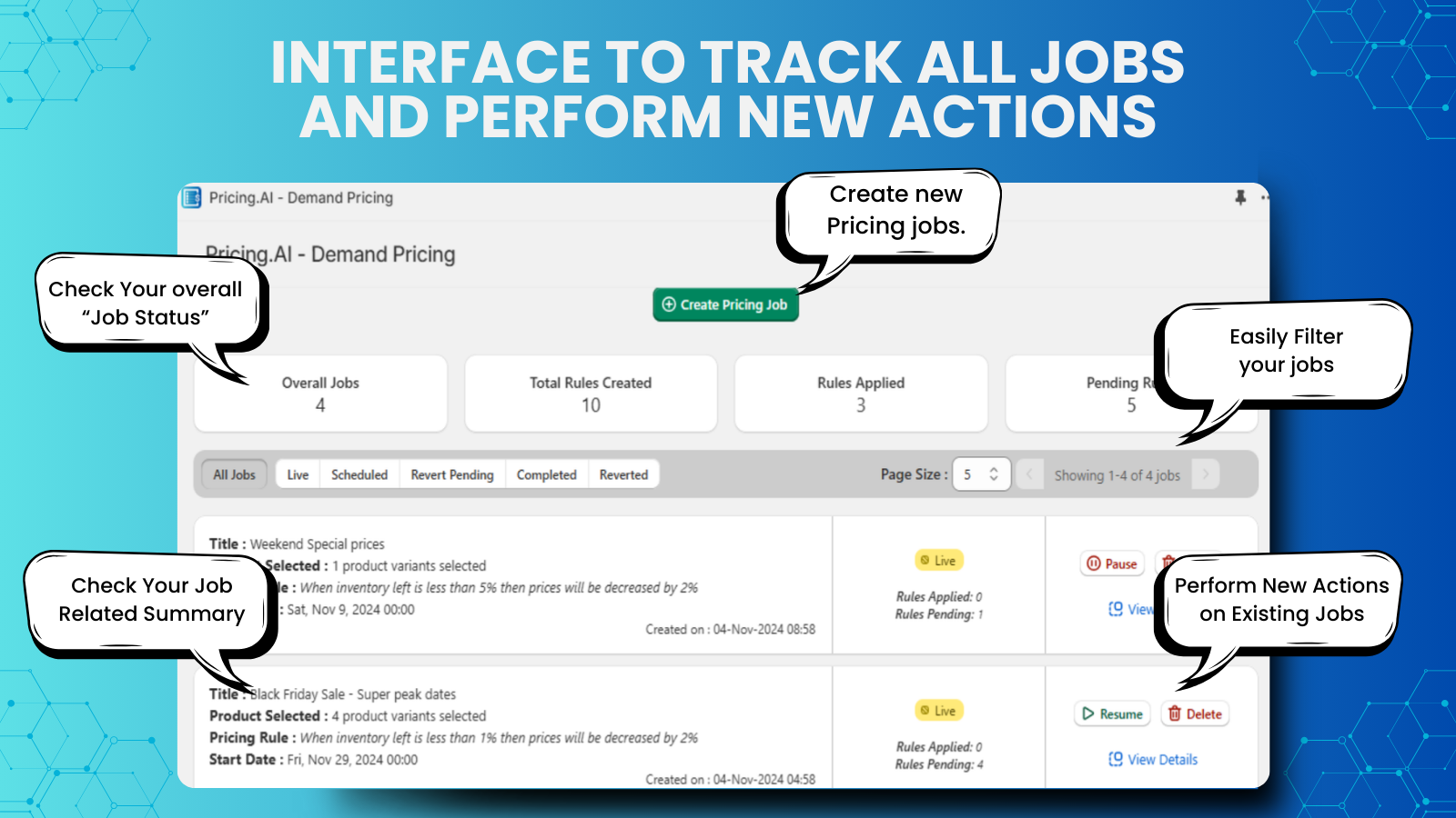 Interact With Dashboard