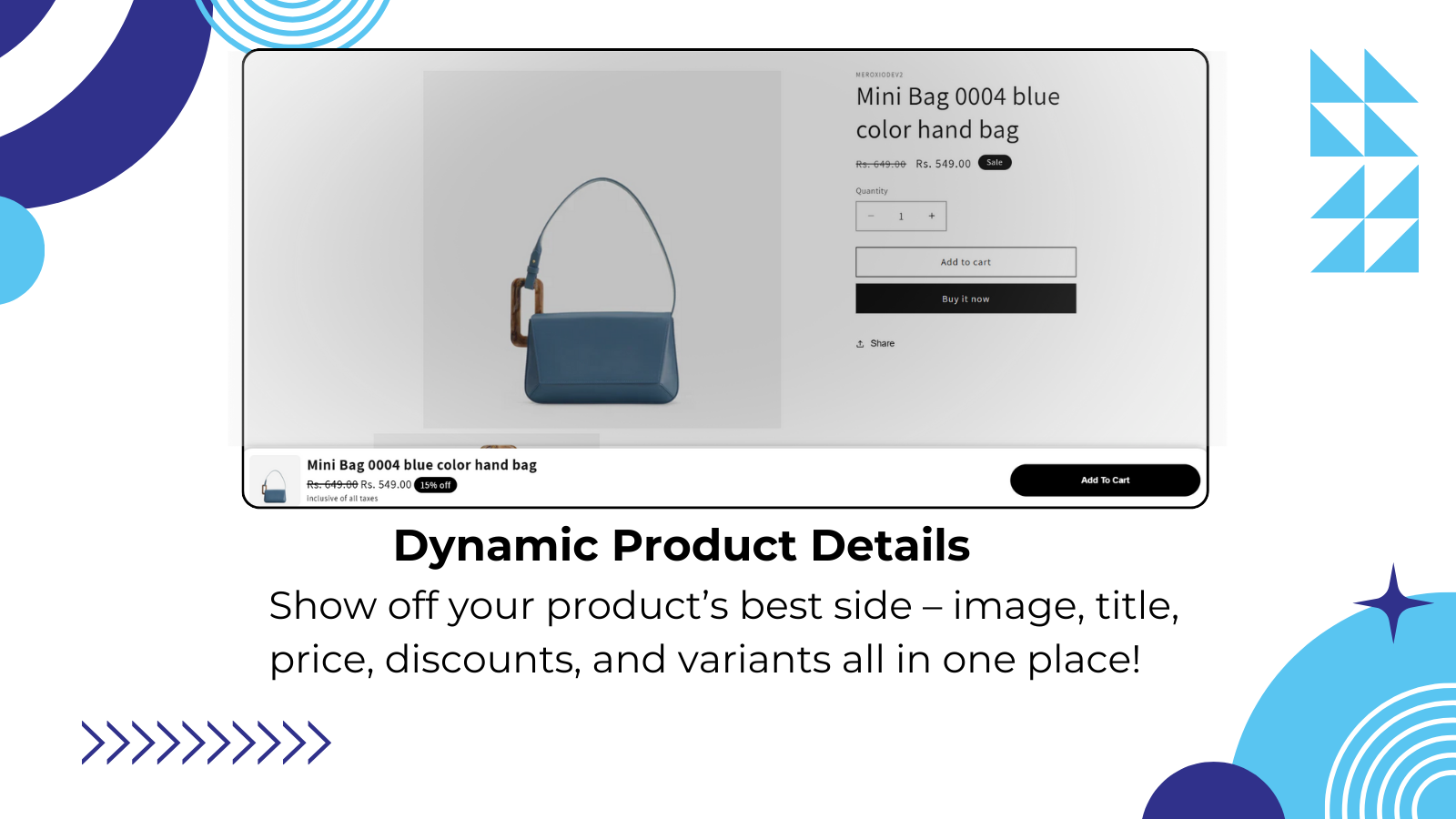 Dynamic Product Detail