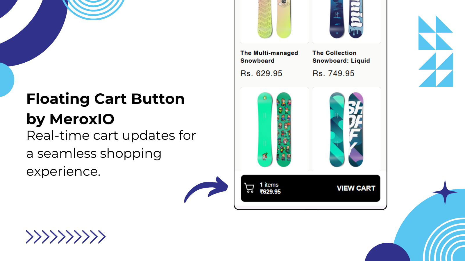 Floating Cart button