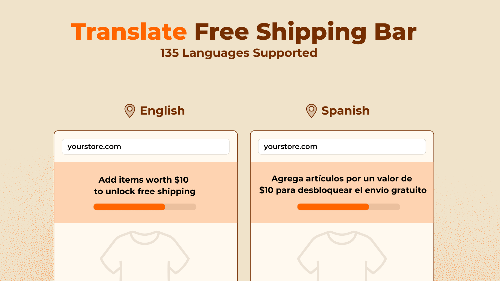 Translate Free Shipping Bar