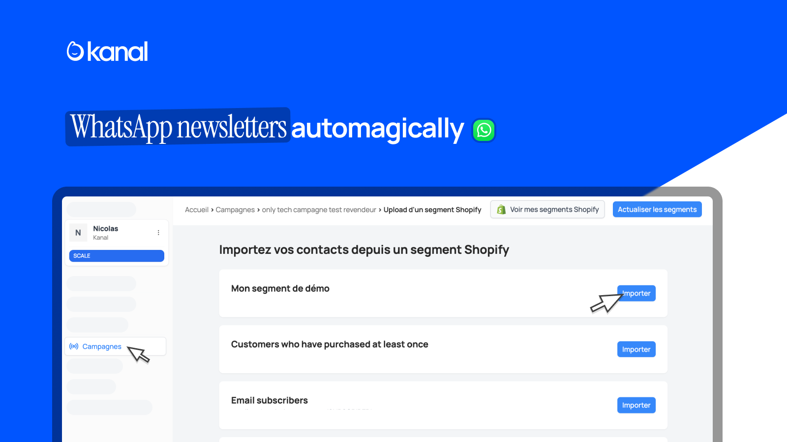 whatsapp newsletters