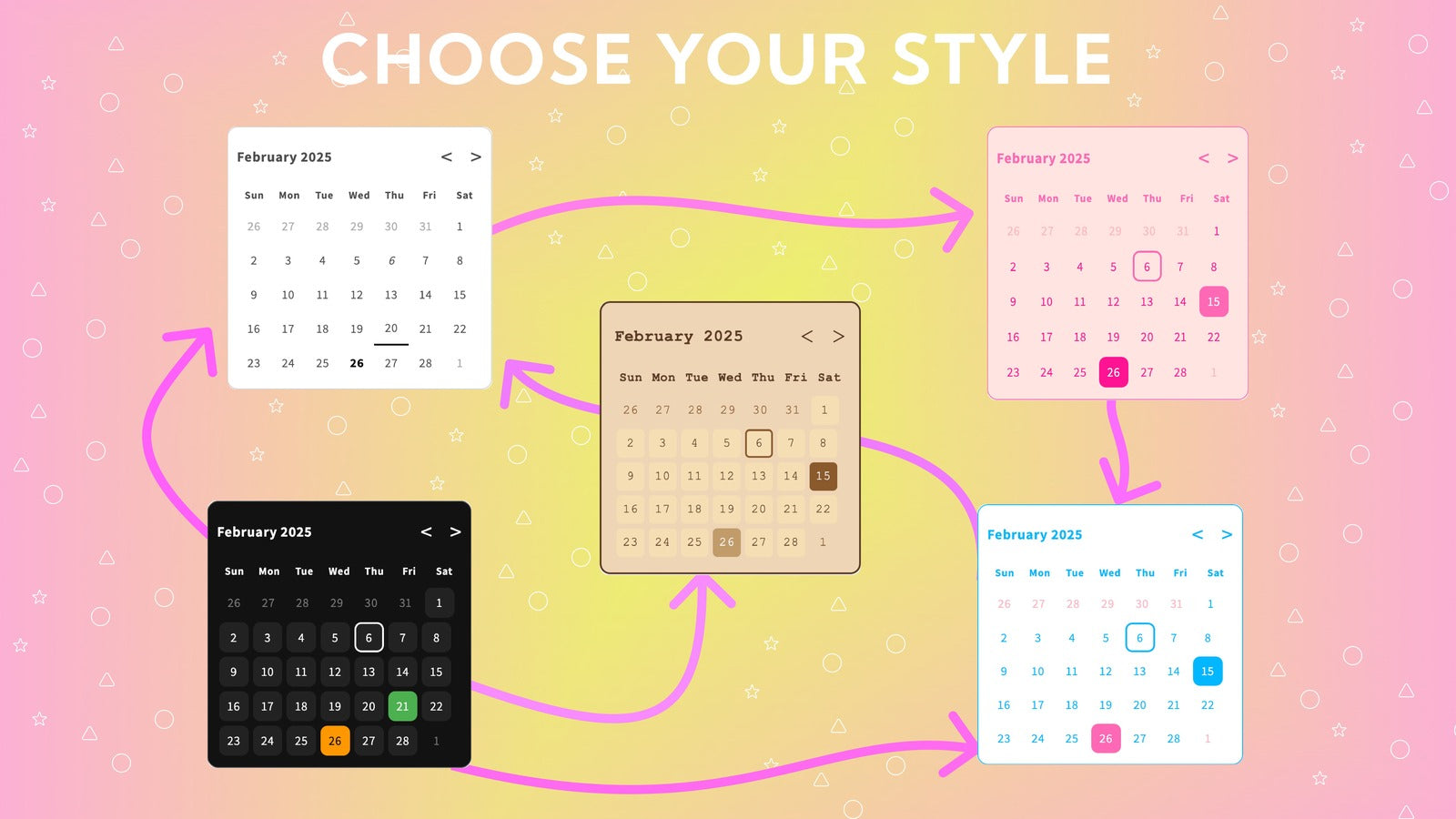 Manage, create and sell events with multiple detail options