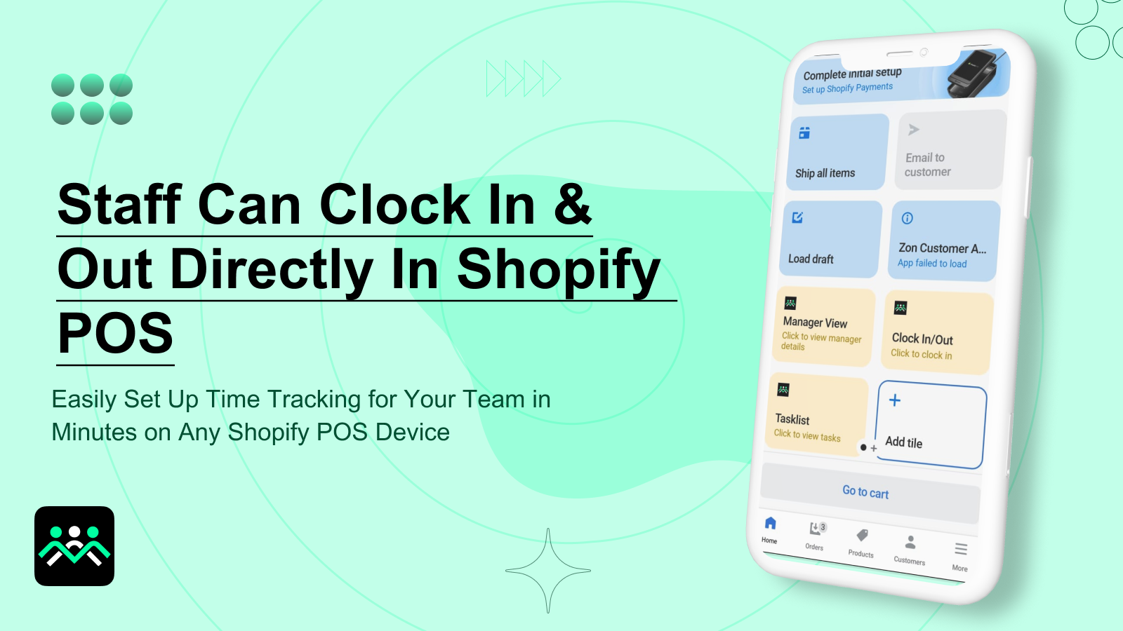 pos staff time tracking for shopify point of sale