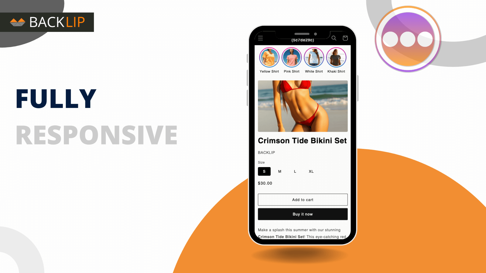BL Story Style Menu : Looks Great On Mobile