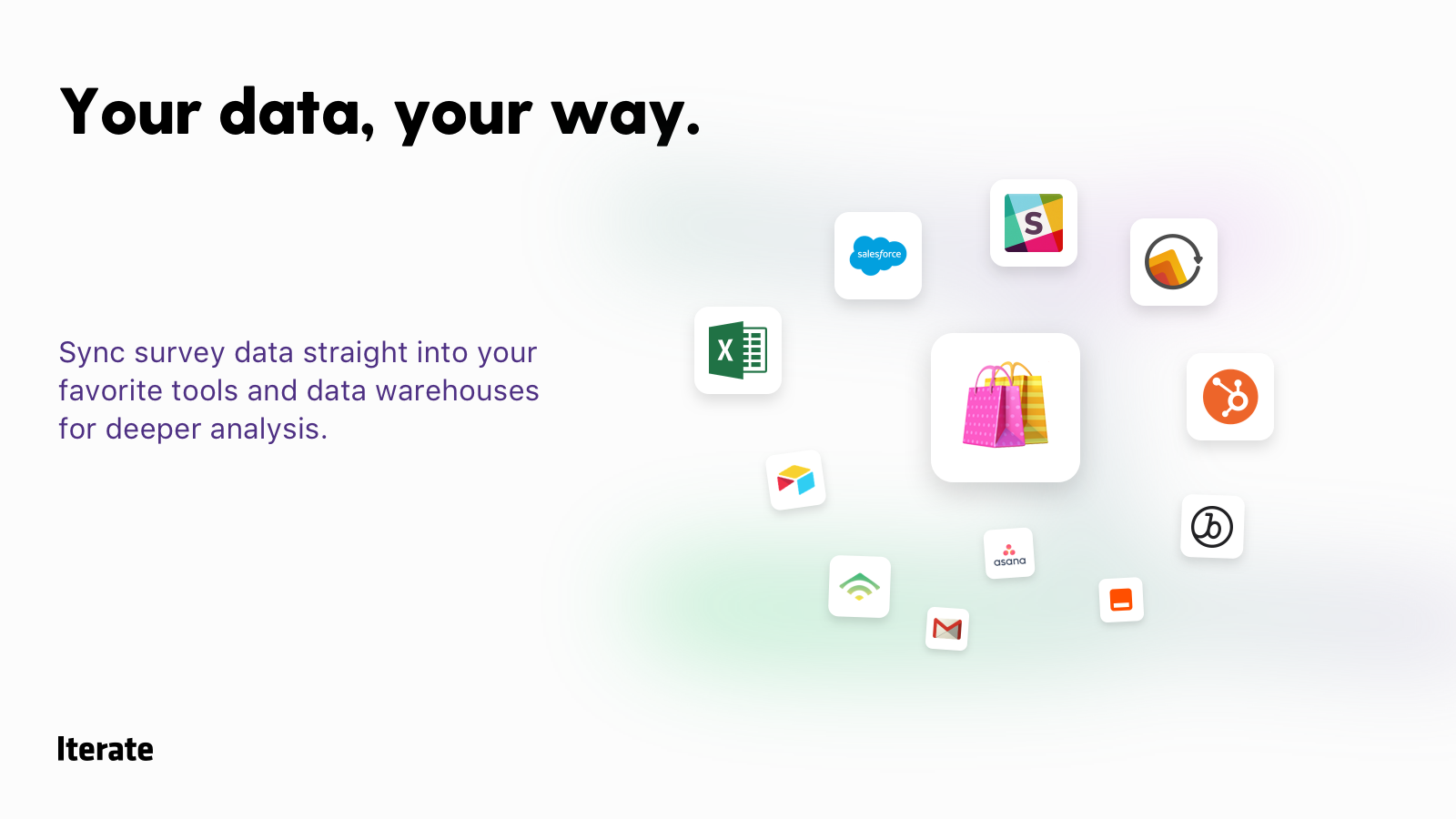 Your data, your way.
