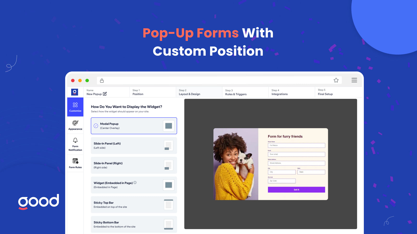 Custom Position