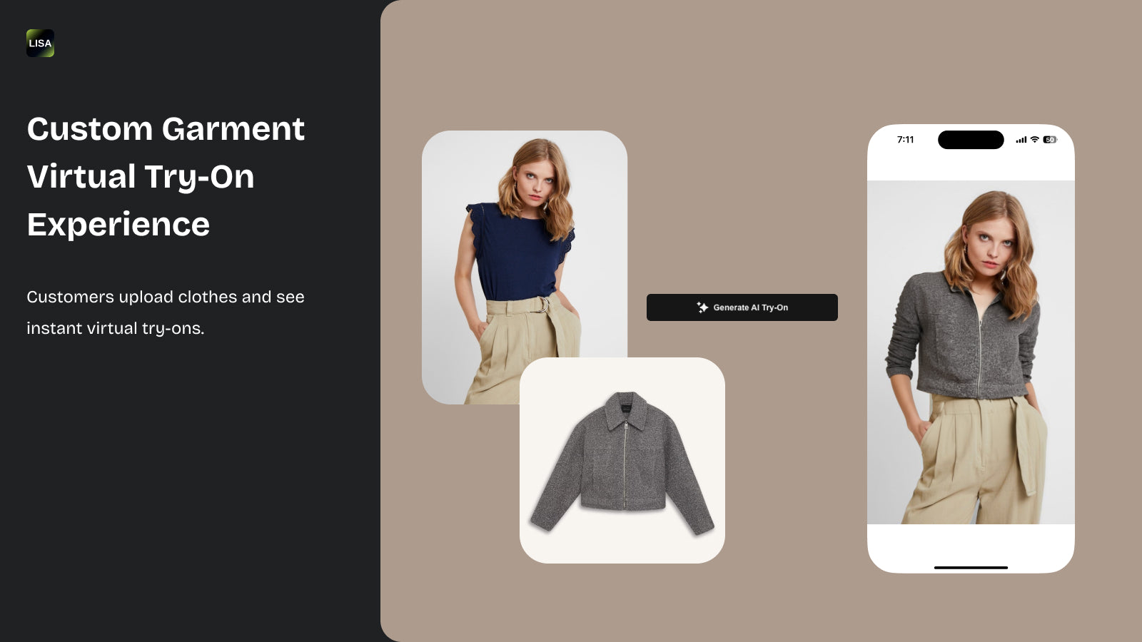 Shopify integration with seamless try-on experience at checkout