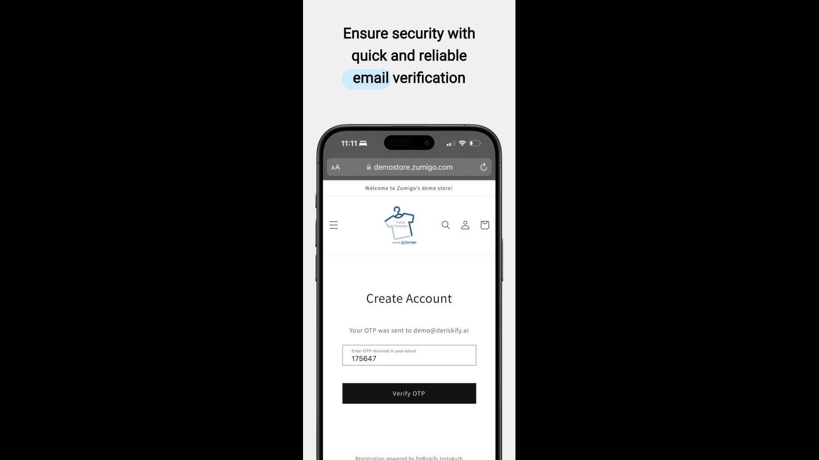 Ensure security with quick and reliable email verification