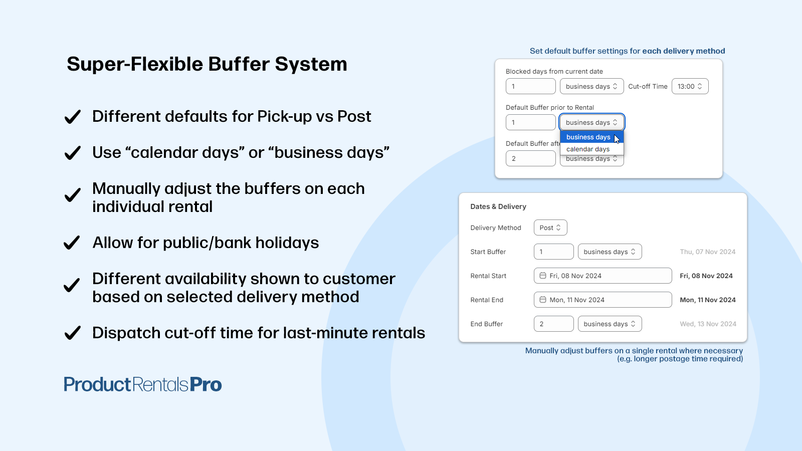 Super-Flexible Buffer System