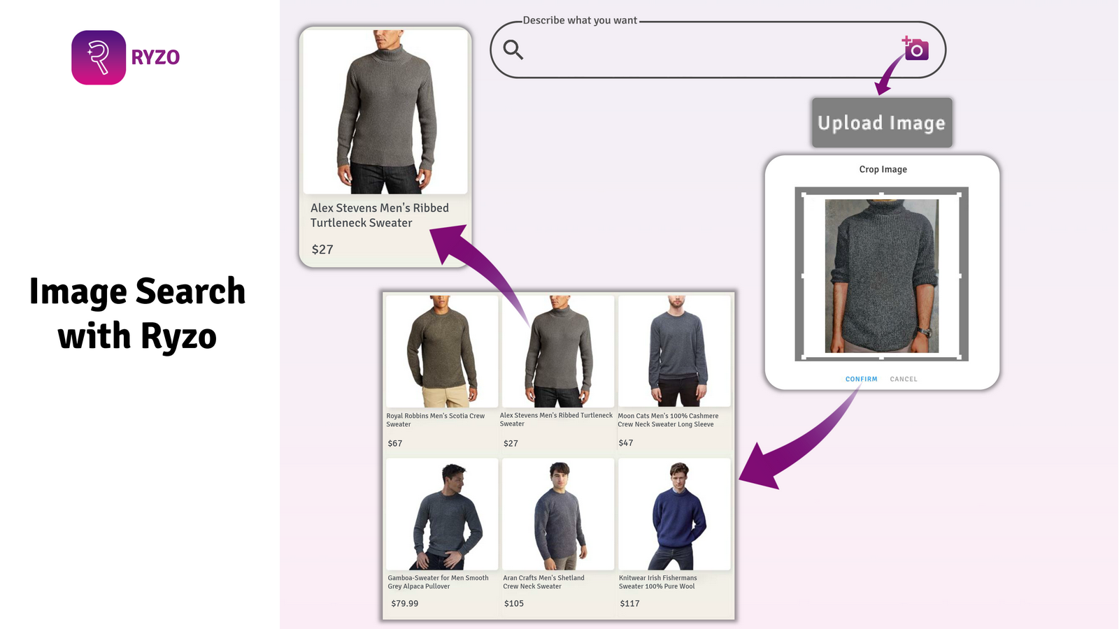 Ryzo AI Image Search