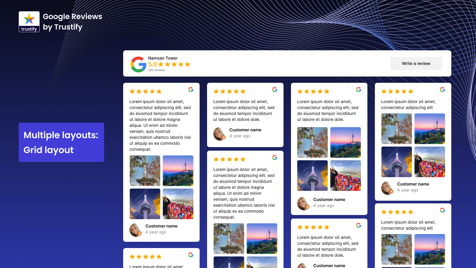 Trustify Google Reviews Importer