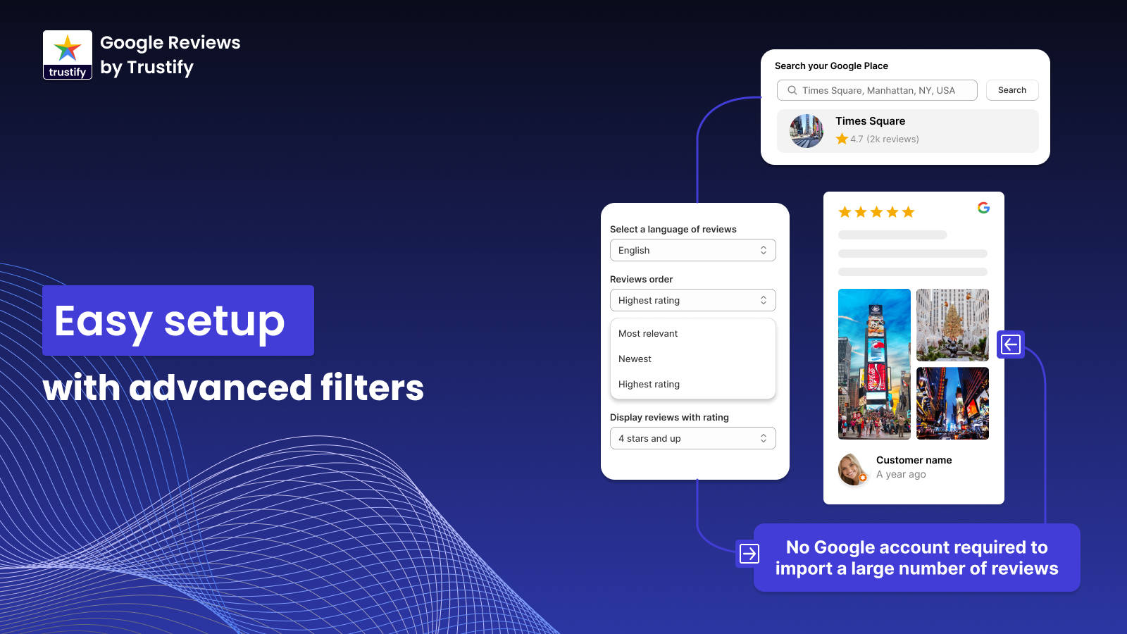 Trustify Google Reviews Importer