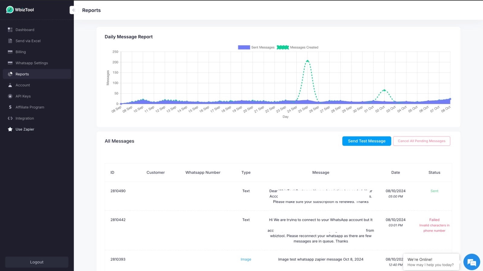 Wbiztool Report Page